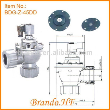 G 1.5" Double Diaphragm Integral Pilot Diaphragm Pulse Jet Valve